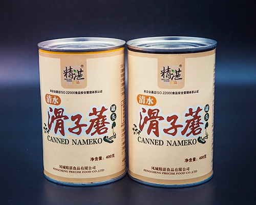 北京清水滑子蘑罐头